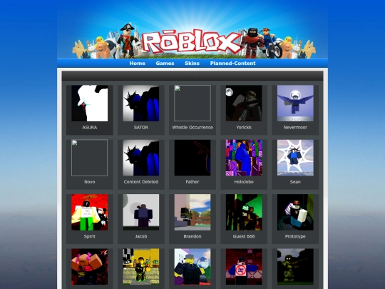 skins screenshot