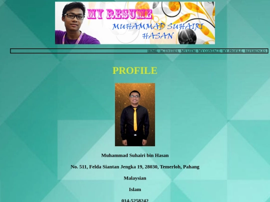 profile screenshot