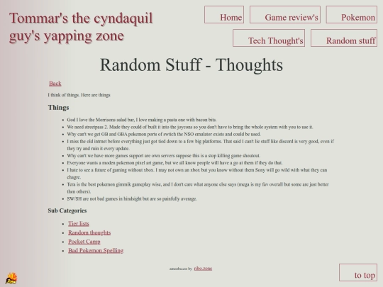 thoughts screenshot