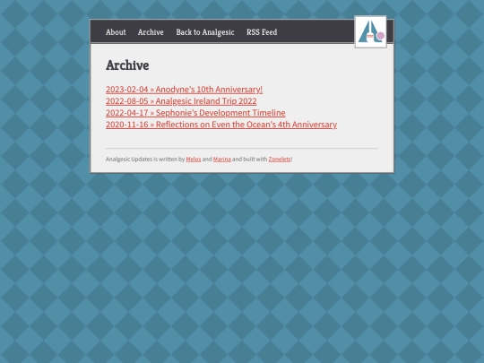 archive screenshot