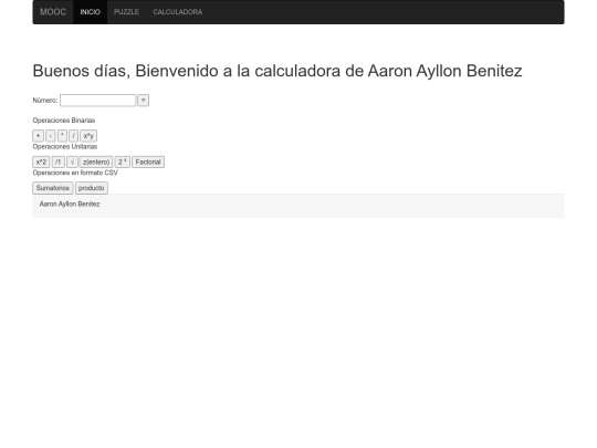 P2PM6/Calculadora/calculadora screenshot