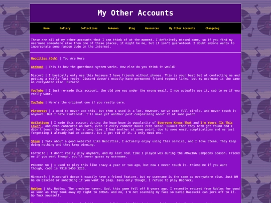 accounts screenshot