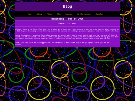 blog/1 screenshot