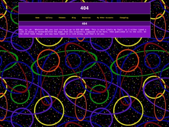 not_found screenshot