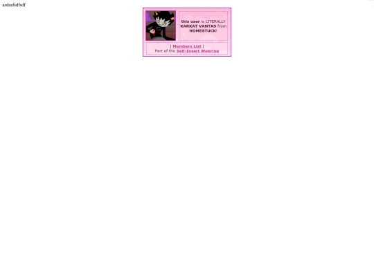 test screenshot
