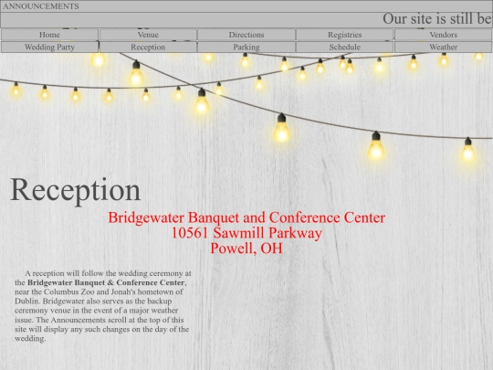 reception screenshot