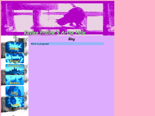 blog screenshot