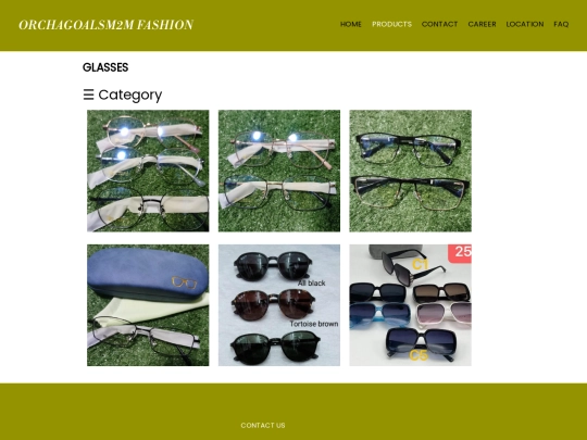 Glasses screenshot