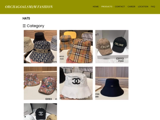 Hats screenshot