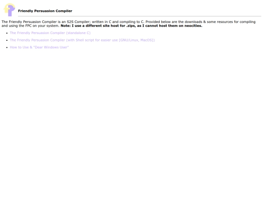 fp/c screenshot