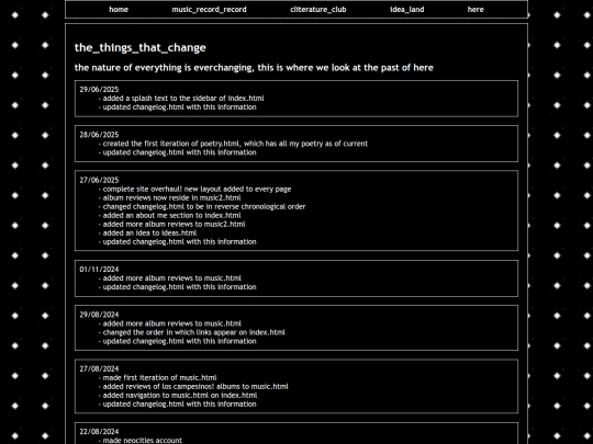 changelog screenshot