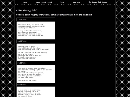poetry screenshot