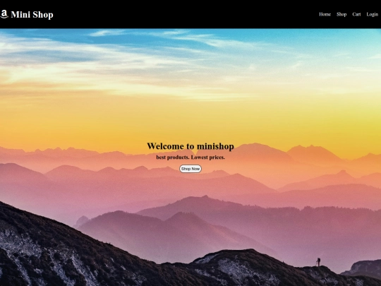 minishop screenshot