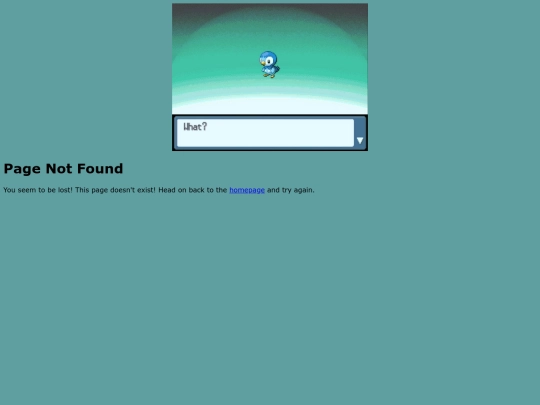 not_found screenshot