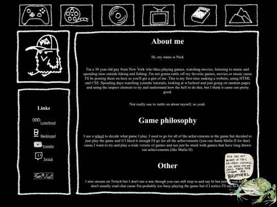 aboutme screenshot