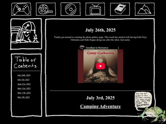 blog screenshot