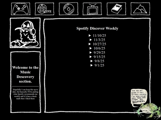 musiclist screenshot