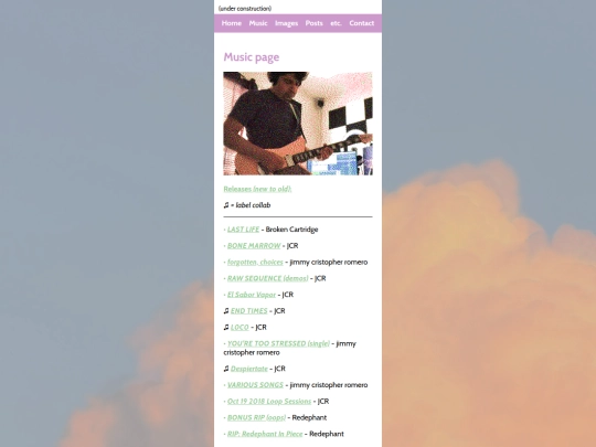 music screenshot