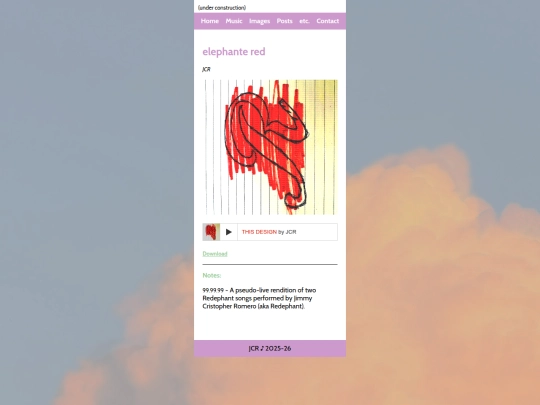 music/elephante-red screenshot