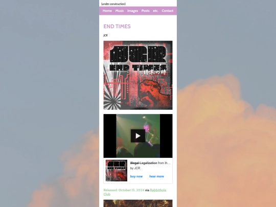 music/end-times screenshot