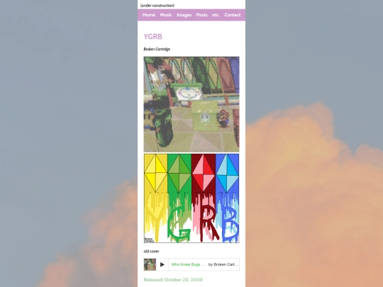 music/ygrb screenshot