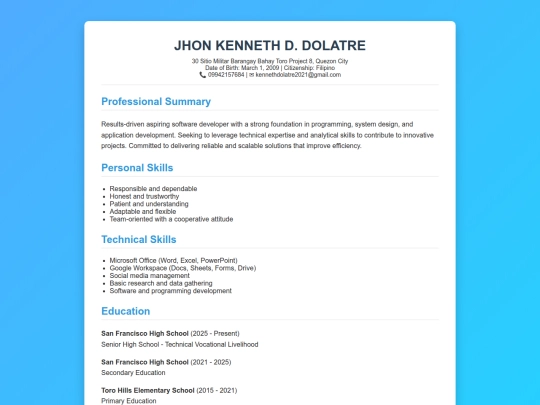 digitalportfolio/portfolio screenshot