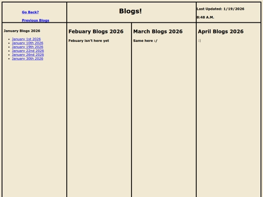 blogs screenshot