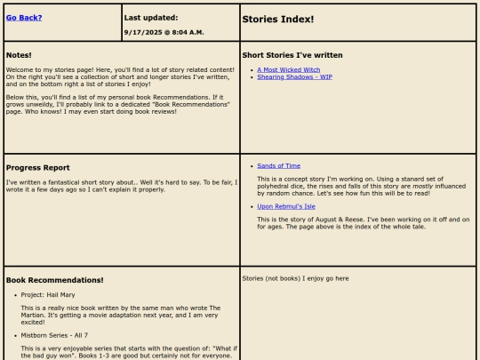 stories screenshot
