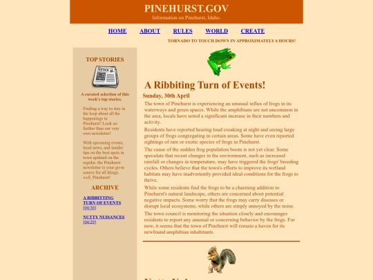 newsletter screenshot