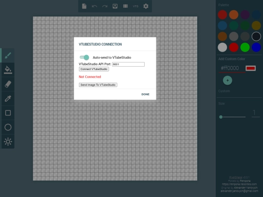 projects/vts_pixelshape screenshot