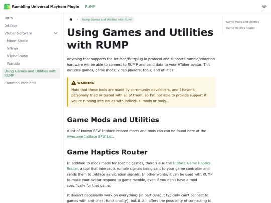 rump-docs/docs/game-mods-and-utilities screenshot