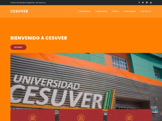 Página_Cesuveriana/PAGINACESUVERIANA screenshot
