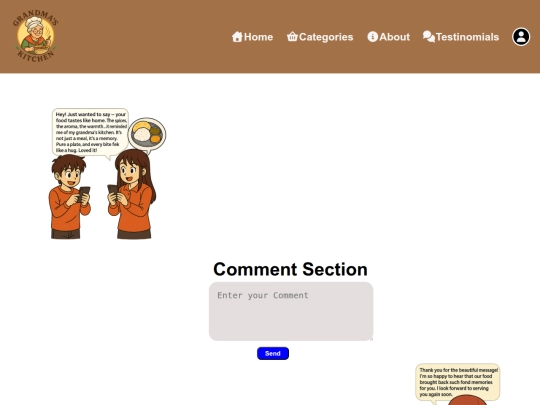 Grandma/Testinomials screenshot
