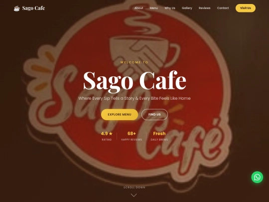SAGO CAFE  screenshot
