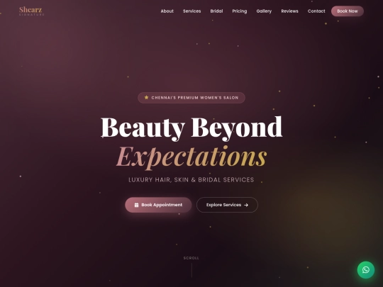 Shearz salon  screenshot