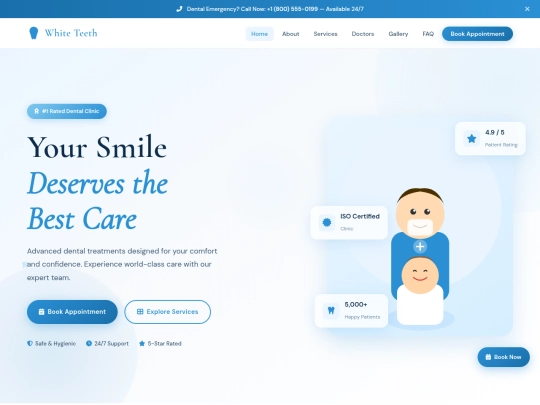 White teeth  screenshot