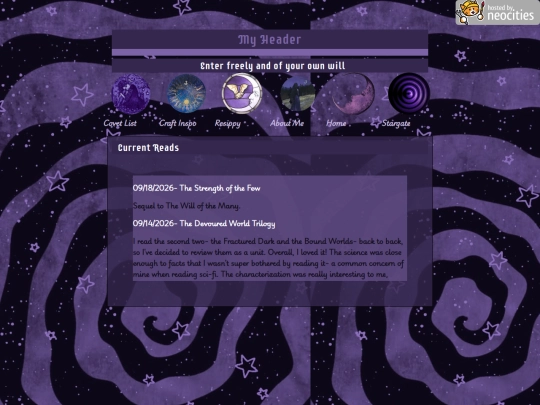 current-reads screenshot
