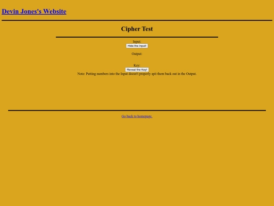 cipher/cipher screenshot