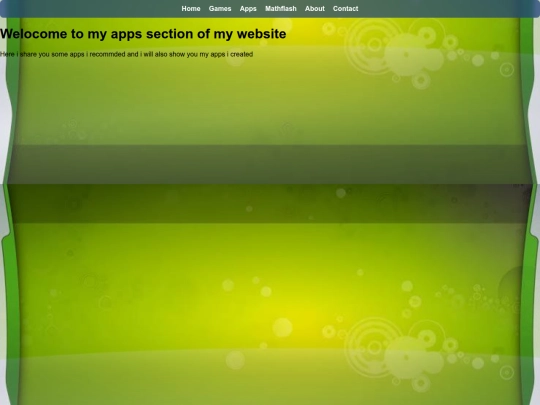 apps screenshot