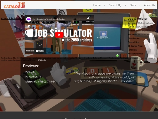 games/jobsimulator screenshot