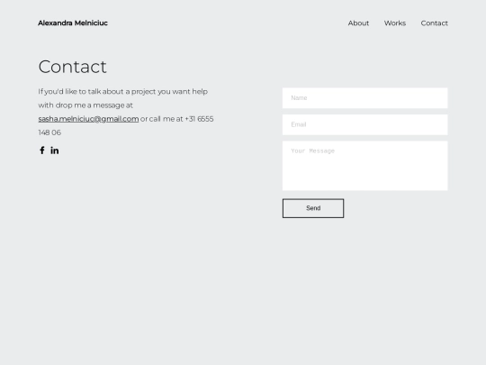 contact screenshot