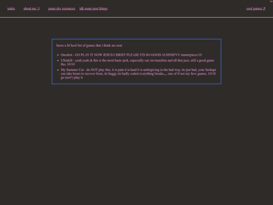 game_recs screenshot