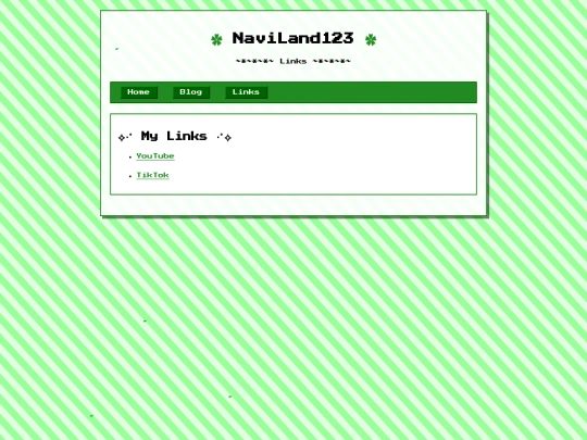 links screenshot