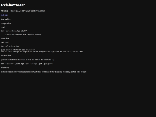 tech.howto.tar screenshot