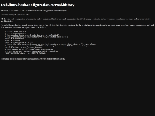 tech.linux.bash.configuration.eternal.history screenshot