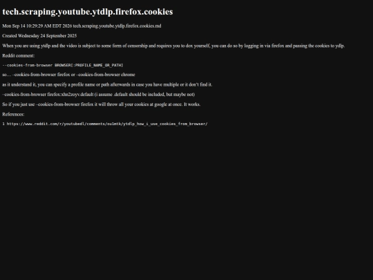 tech.scraping.youtube.ytdlp.firefox.cookies screenshot