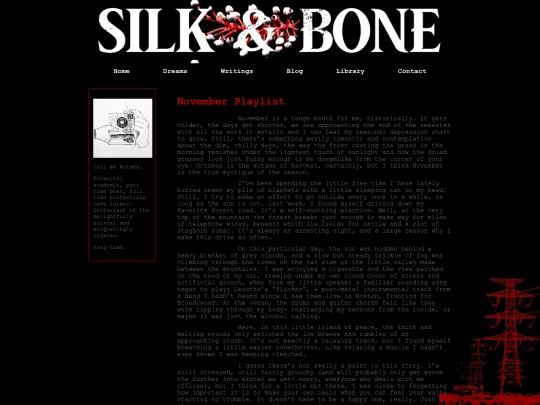 blog/novemberplaylist screenshot