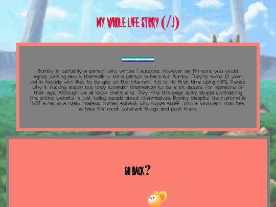 aboutme screenshot