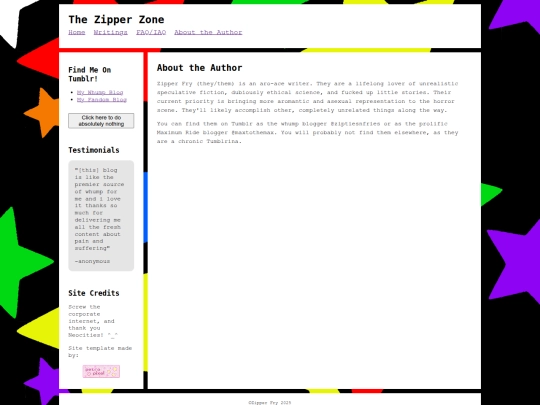 about-the-author screenshot