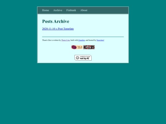 archive screenshot